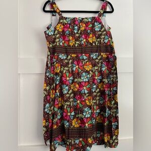 Ashley Ann Floral Kids Dress - Multicolor